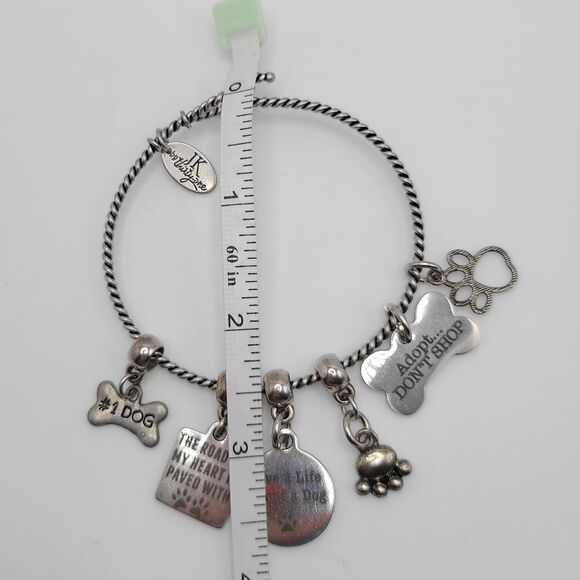 Jk by Thirty-one Charm Bracelet,  dog charms - Picture 4 of 5